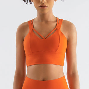 Cross back and front Sports Bra