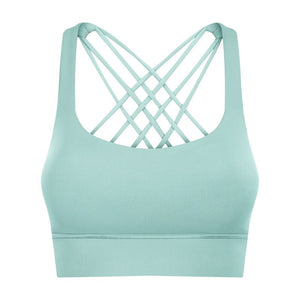 Cross Back Fitness Bra