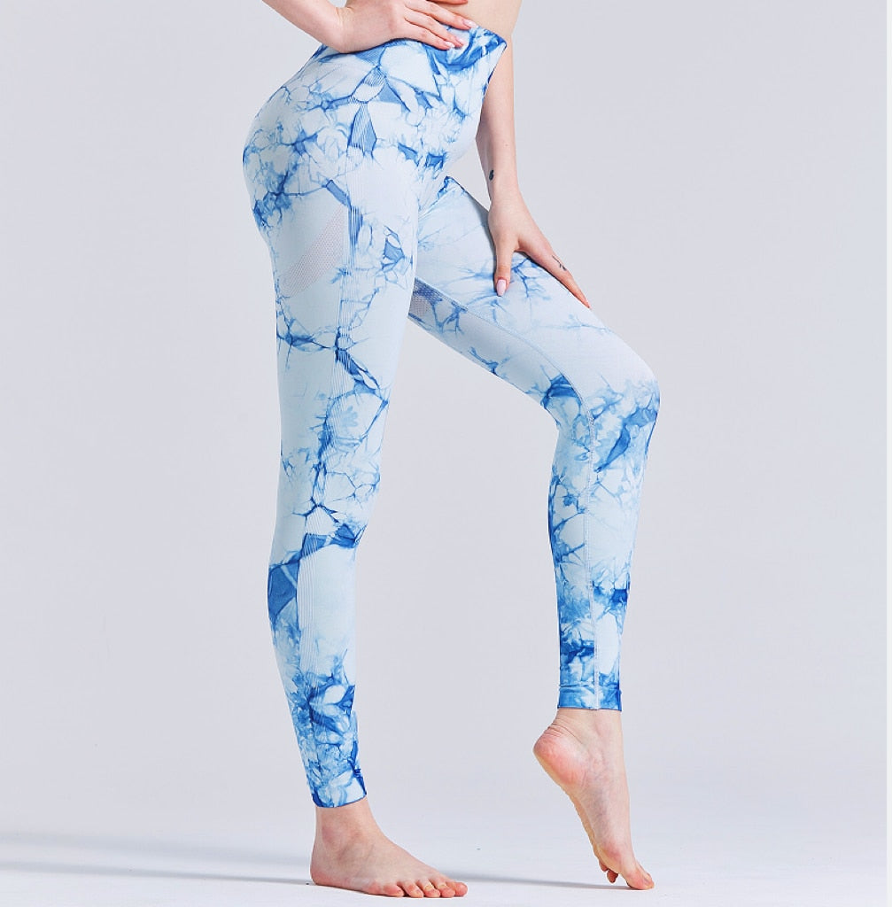 Seamless Tie Dye Leggings