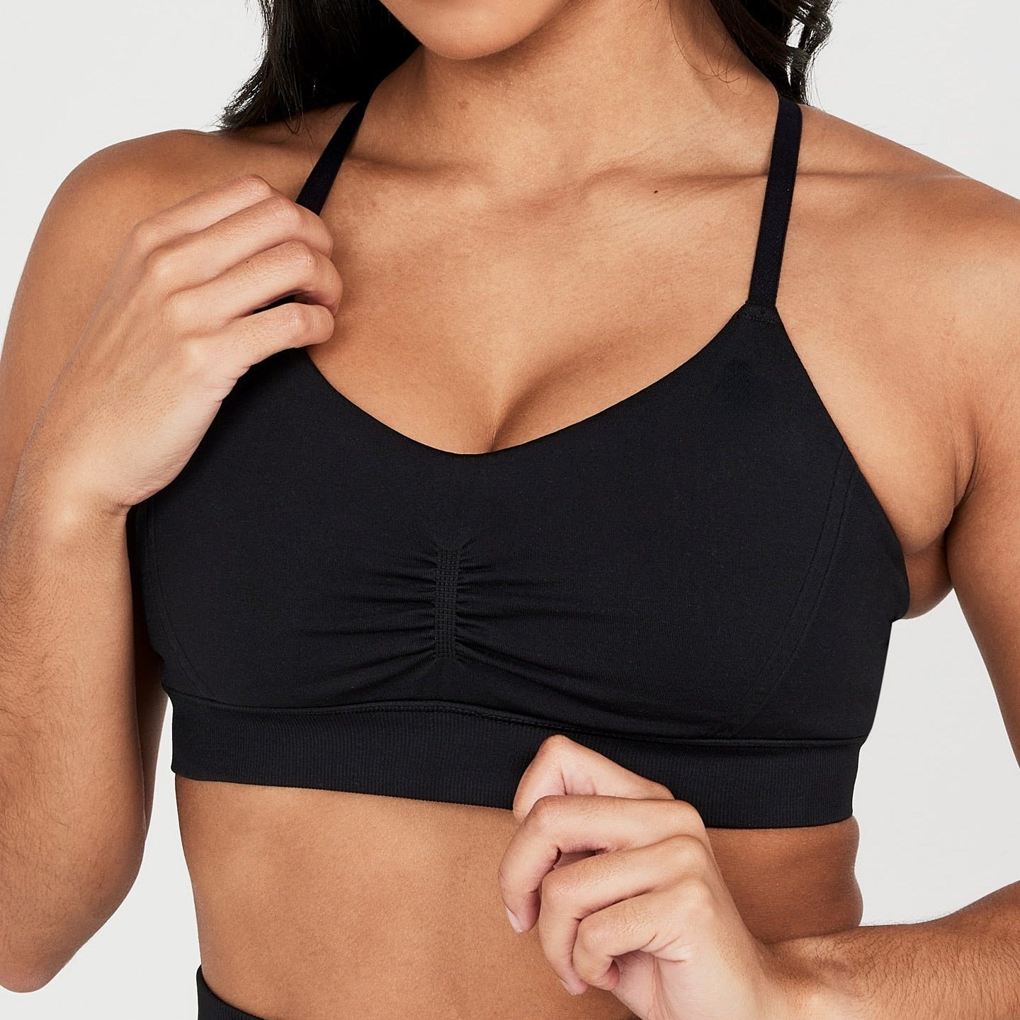 Seamless Scrunch Fitness Bra