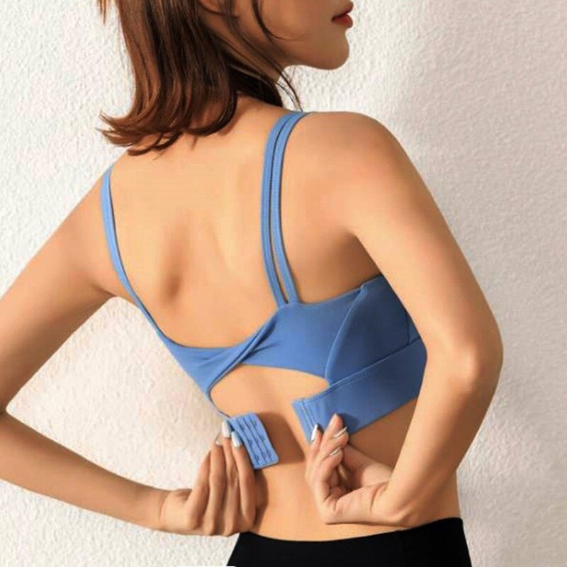 Fitness Twisted Back Bra