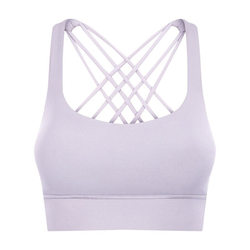 Cross Back Fitness Bra