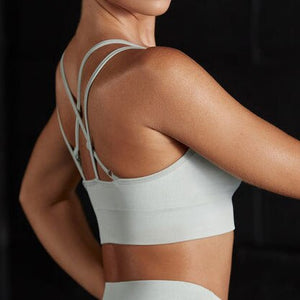 Seamless Strappy Sports Bra